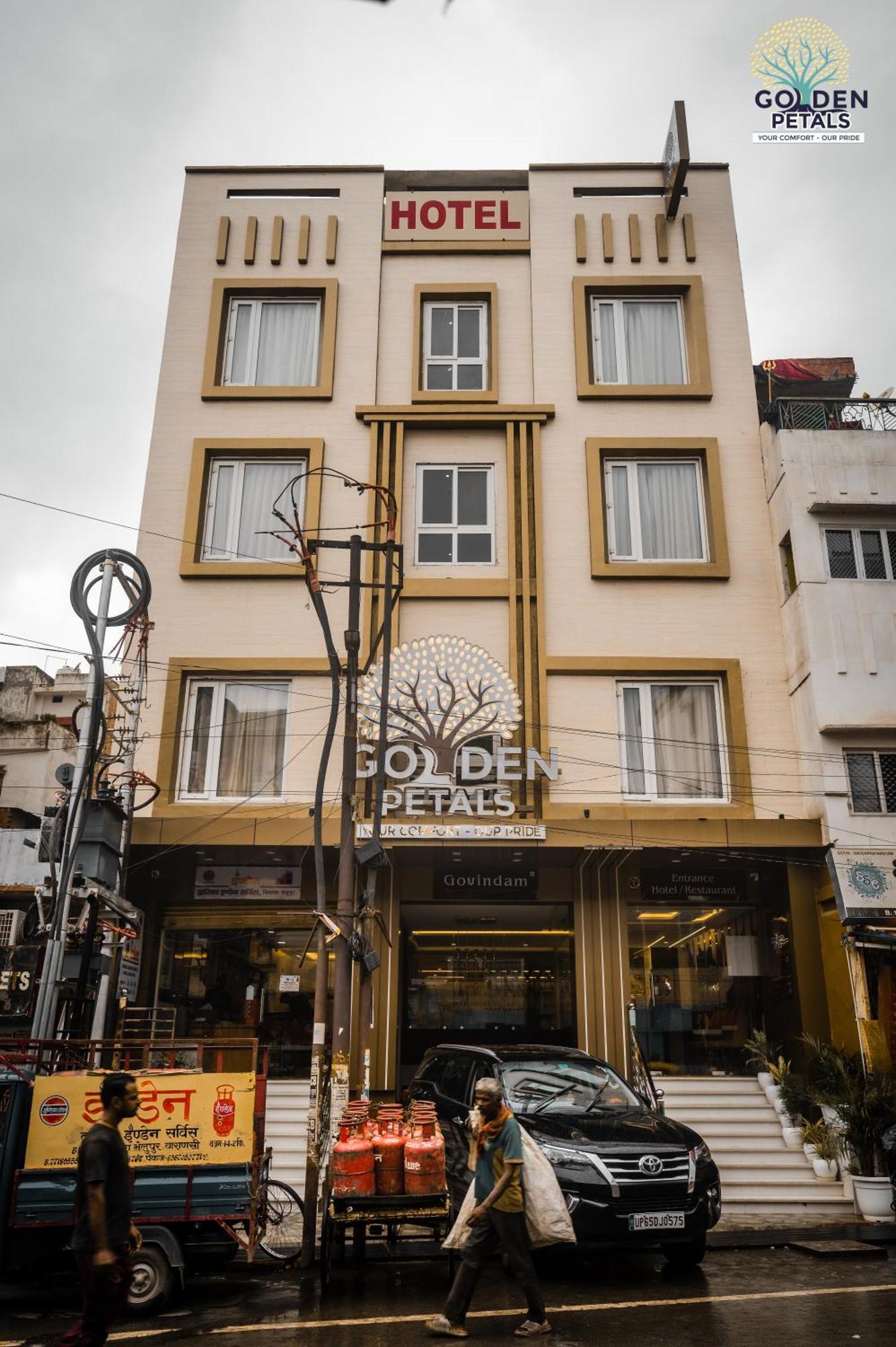 Hotel Golden Petals 瓦拉纳西 外观 照片